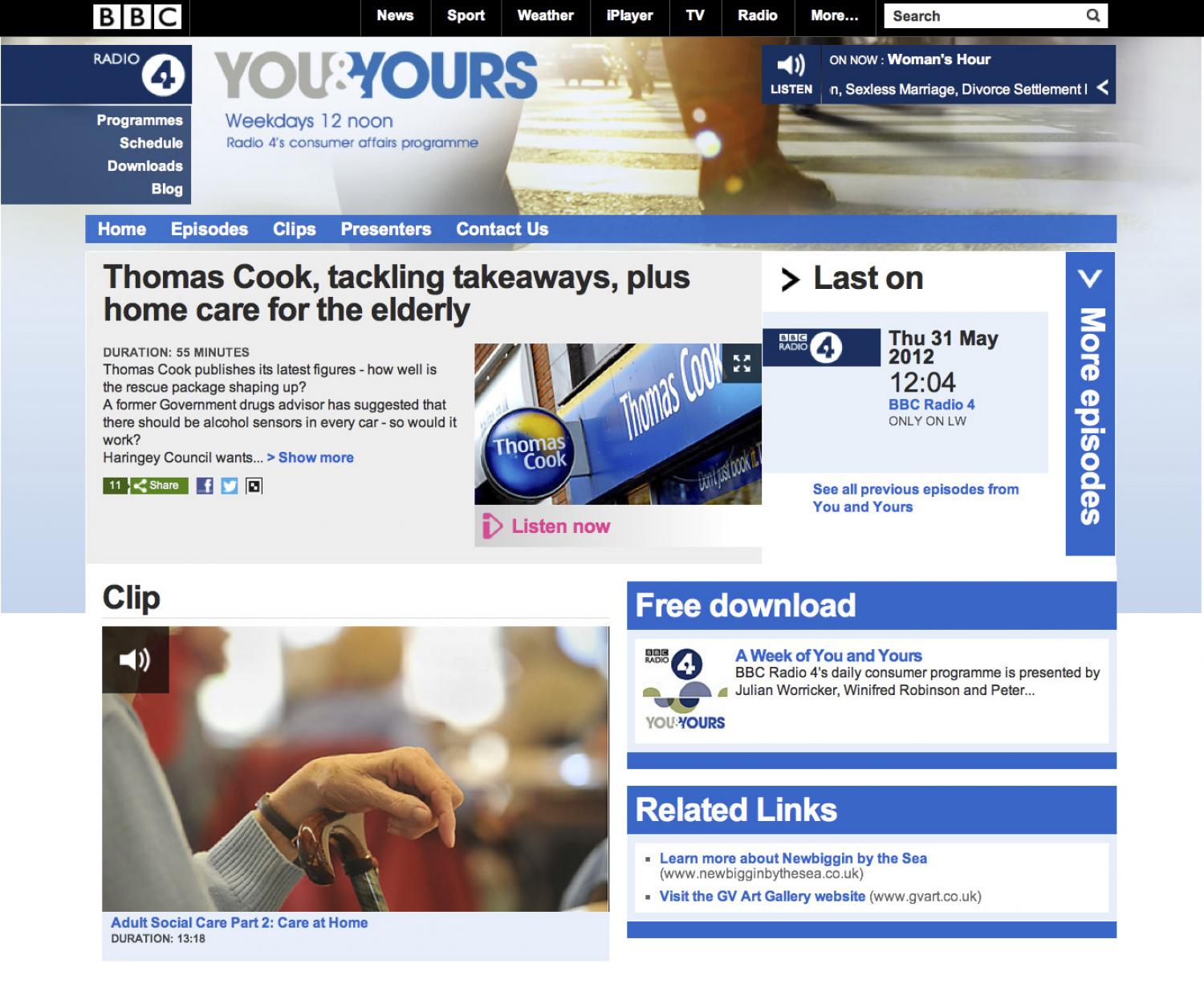 Coming of Age BBC You and Yours
