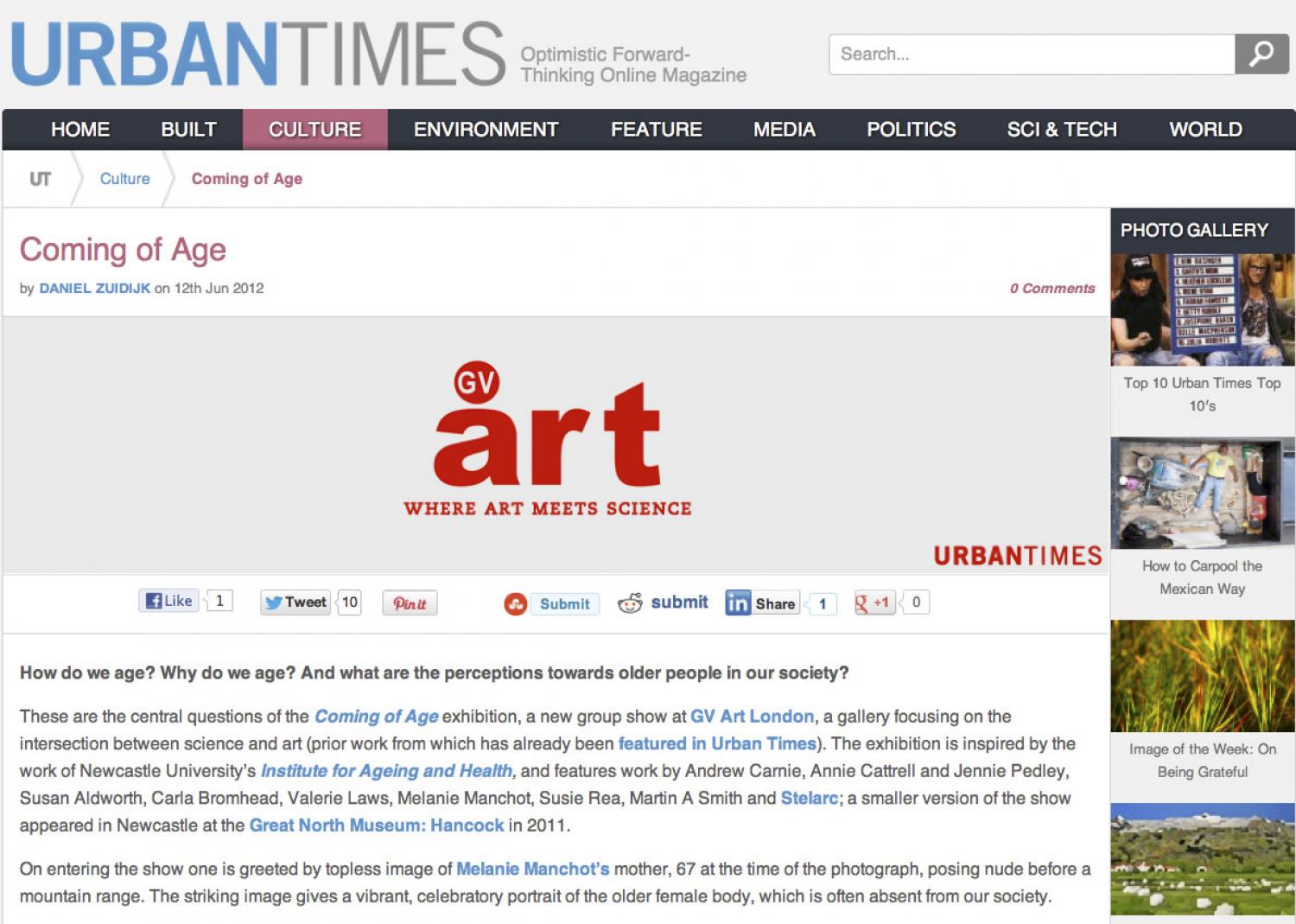 Coming of Age Review Urban Times