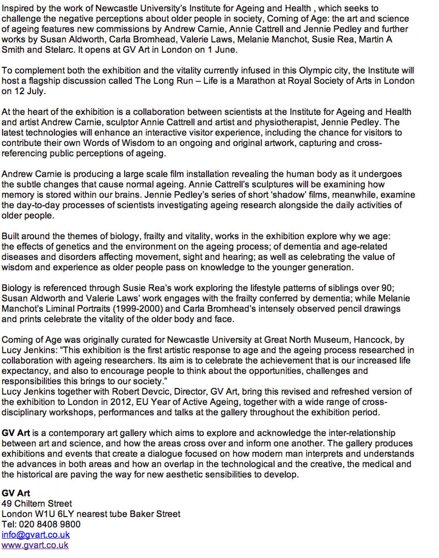 Coming of Age Review Wall Street Journal2